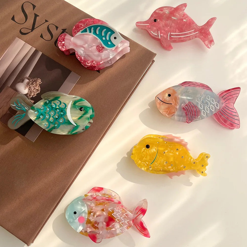 Pince Poisson Coloré